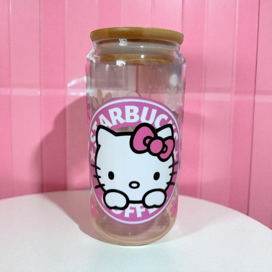 Vaso personalizado hello kitty