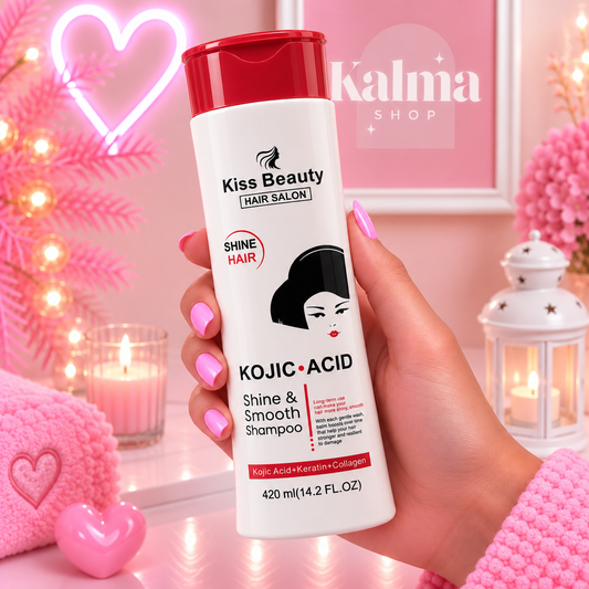 Shampoo para el pelo (Aporta luminosidad y realza el brillo natural, Suaviza el encrespamiento y controla los pelitos rebeldes)