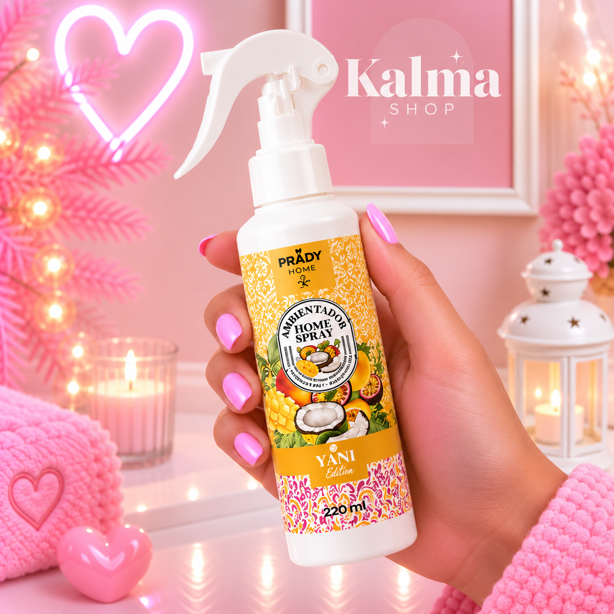 Ambientador spray yani tatus