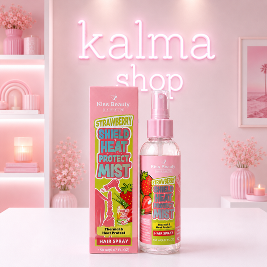 Spray para el pelo fresa protector del calor