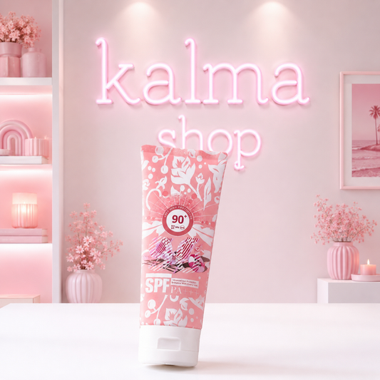 Protección solar cuerpo y cara arabe rosa