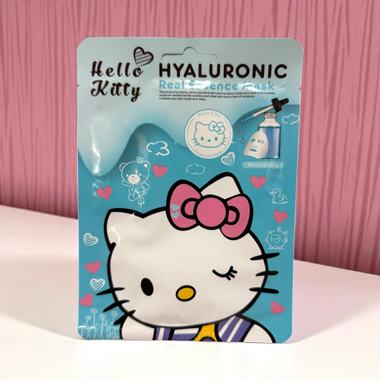 Mascarilla facial hello Kitty ( ácido hialuronico )