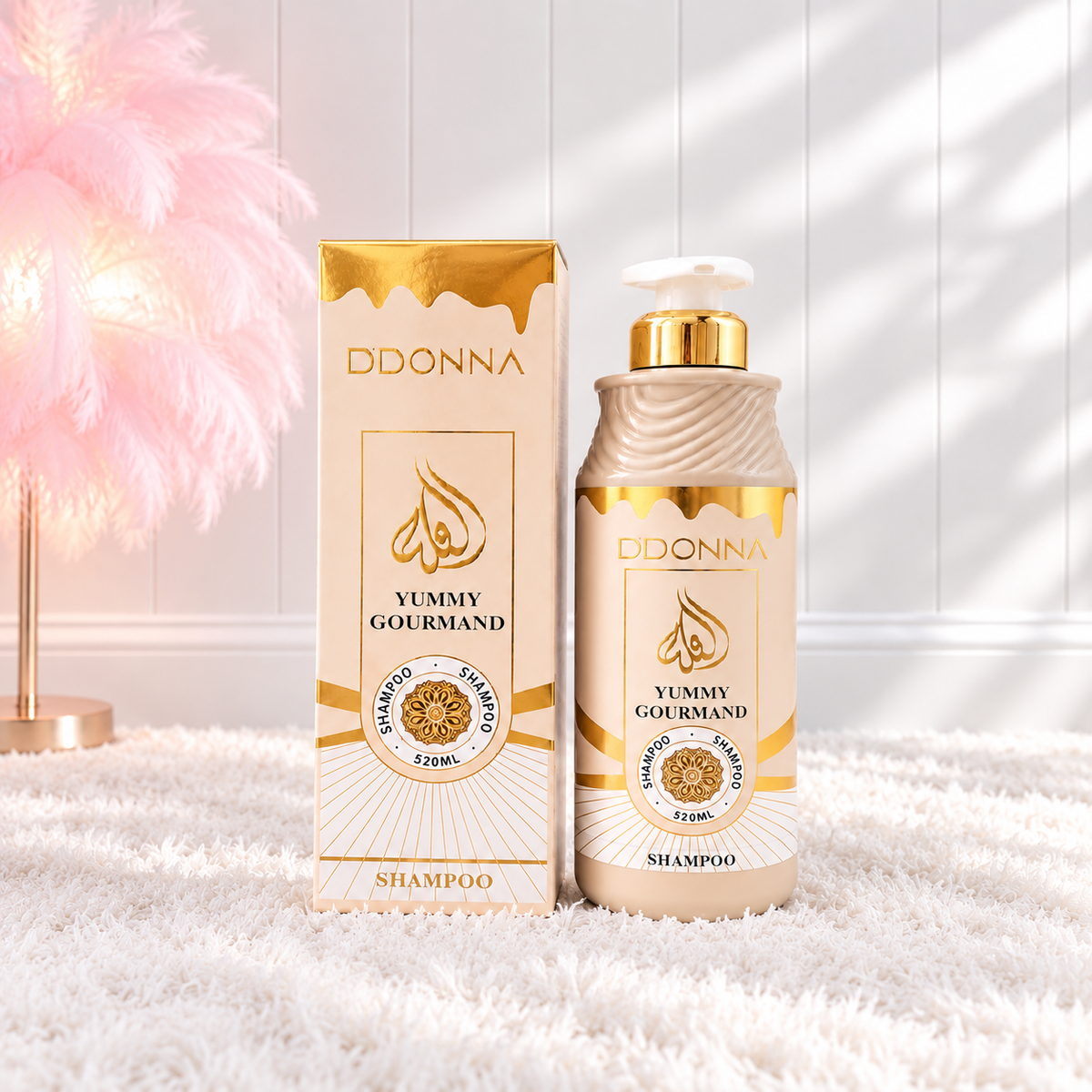 Shampoo aroma eclaire (vainilla caramelo)