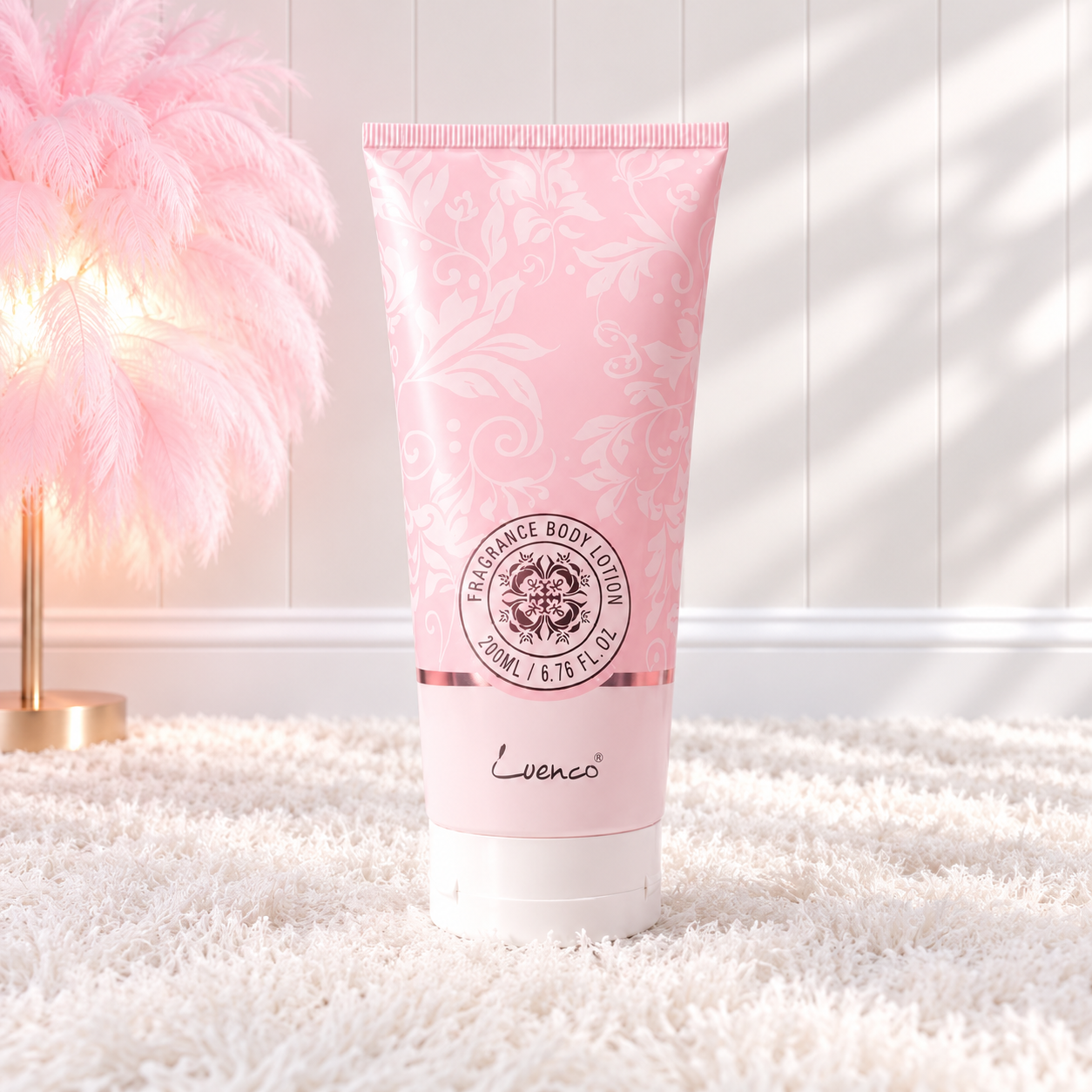 Crema corporal arabe rosa