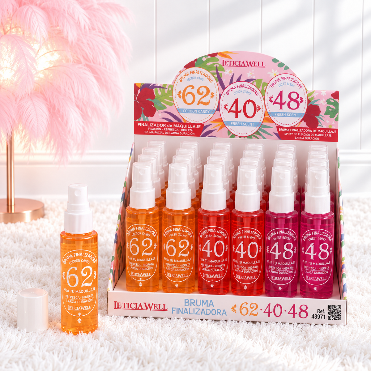 Bruma 3 en 1 ( cuerpo, pelo y facial fijadora )