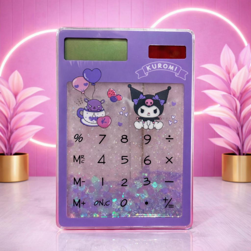 Calculadora solar de kuromi