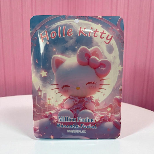 Mascarilla facial hello kitty