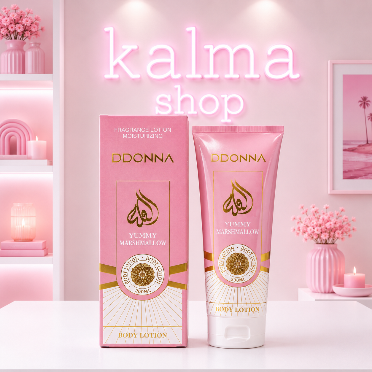 Crema corporal marshmallow