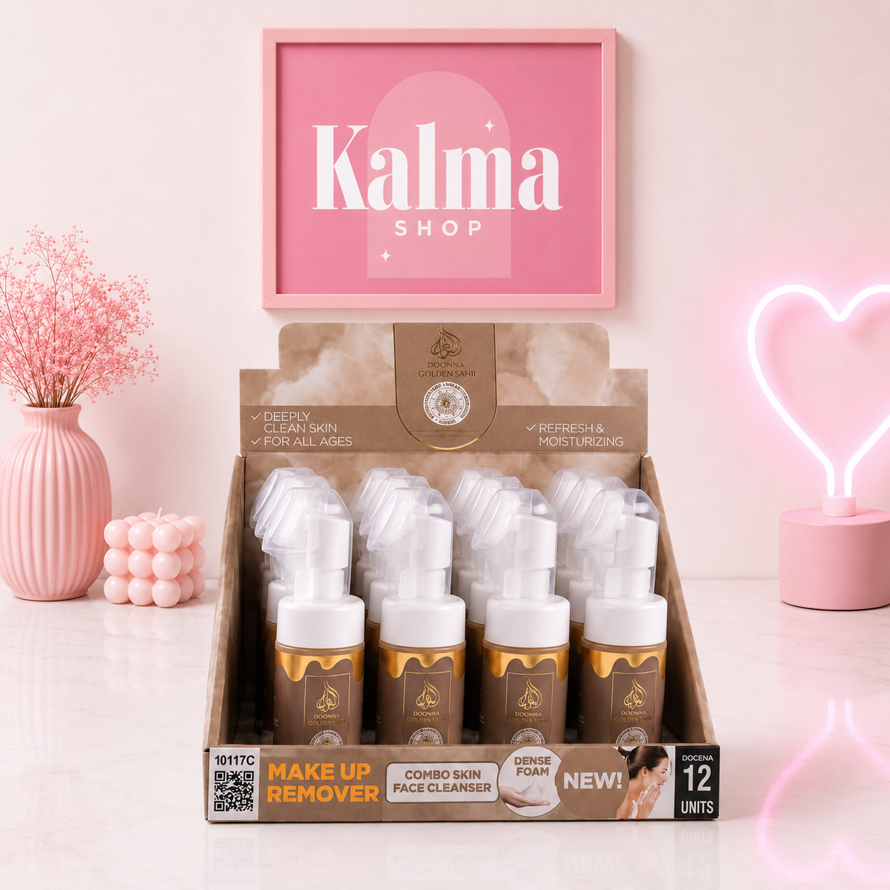 Limpiador facial eclair vainilla caramelo