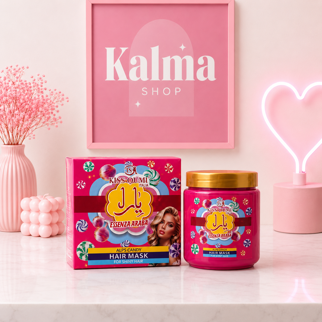 Mascarilla arabe candy