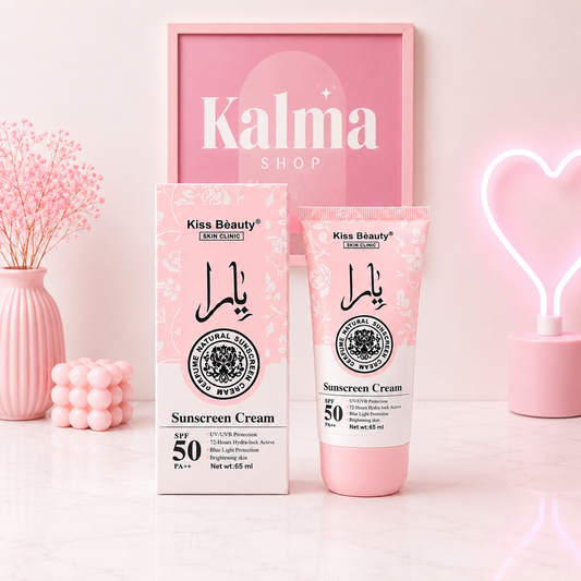 Crema facial solar de 50 de aroma arabe rosa