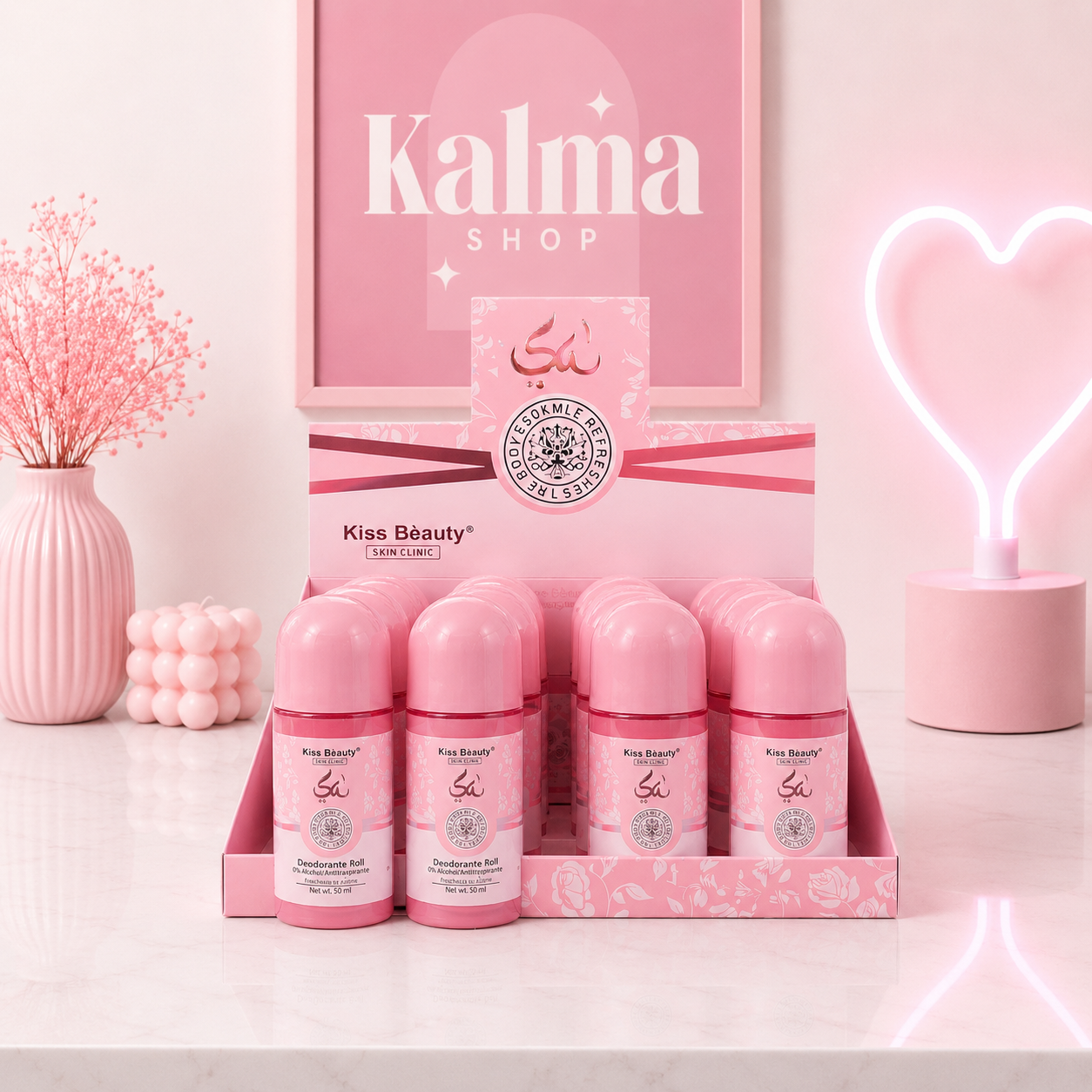 Desodorante arabe rosa