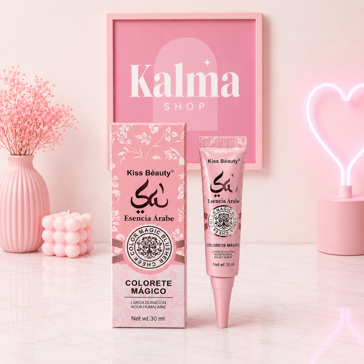 Colorete mágico arabe rosa