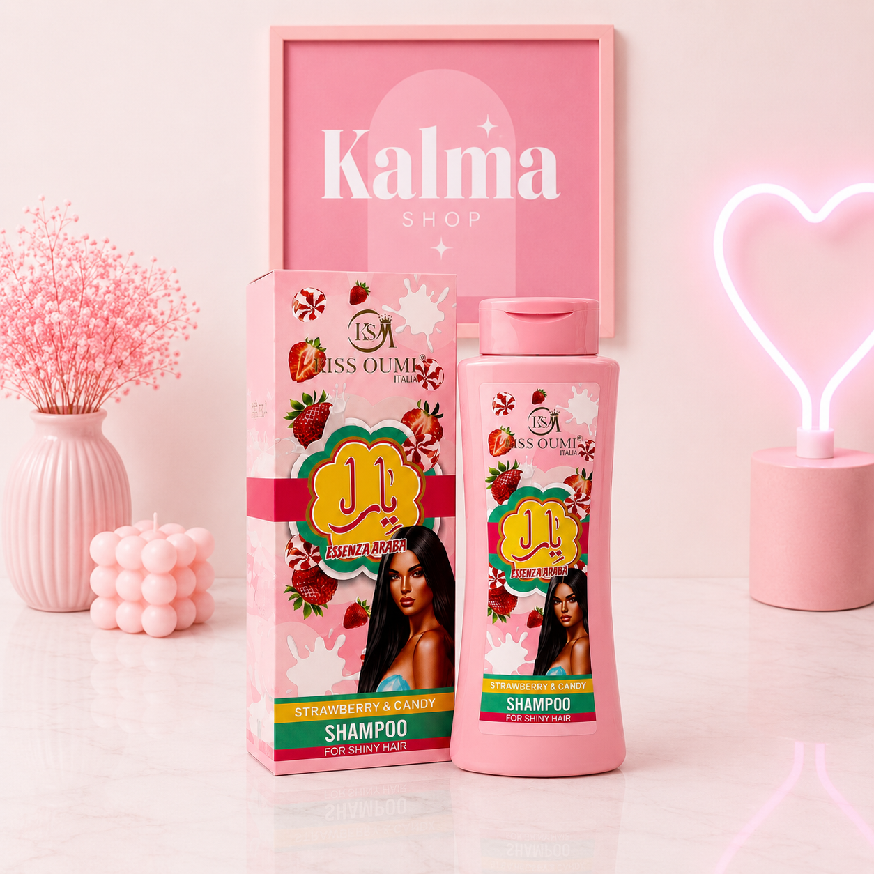 Shampoo arabe fresa nata