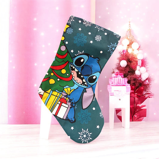 Calcetín de Navidad stitch