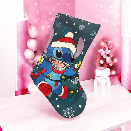 Calcetín de Navidad stitch