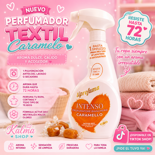 Perfumador textil caramelo