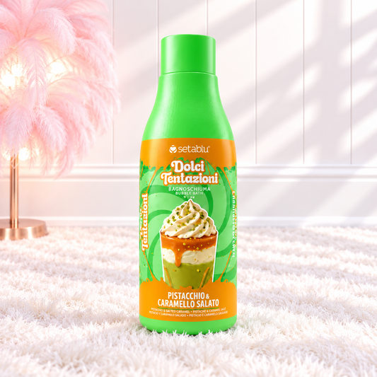 Gel de ducha caramelo salado y pistacho