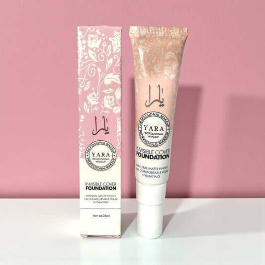 Base de yara cubre todas las imperfecciones, hidrata y dura 16H