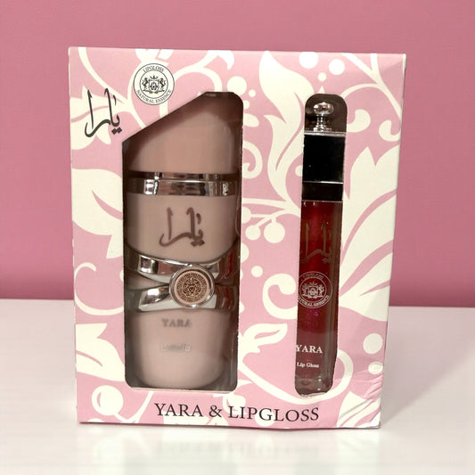 Perfume yara 30ml + gloss de yara