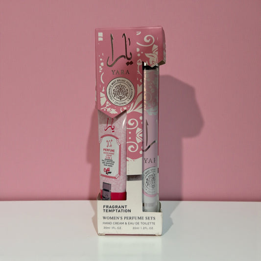 Mini perfume yara + crema de manos