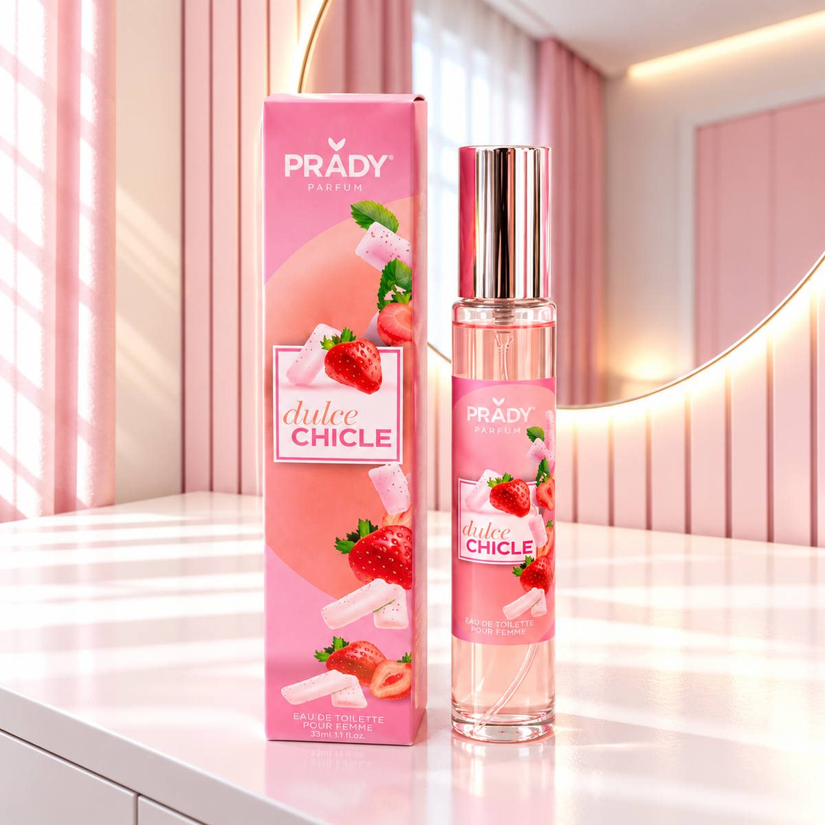 Mini perfume chicle