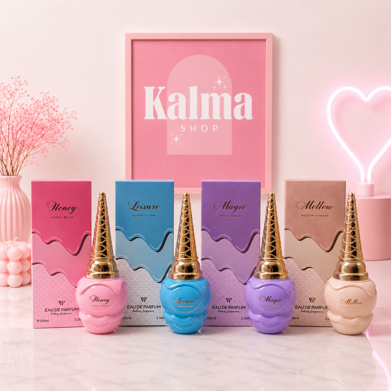 Perfumes helados