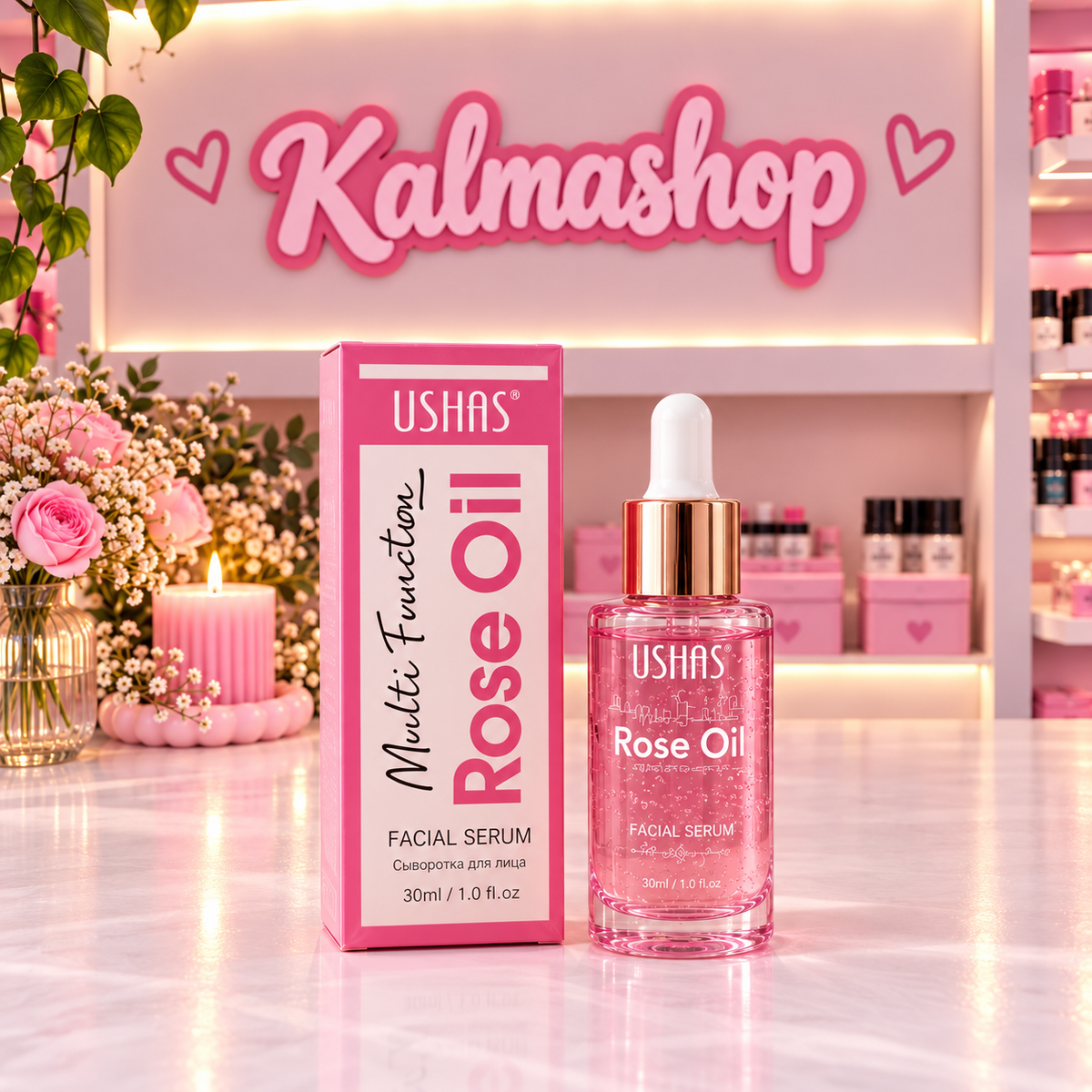 Serum aceite de rosas
