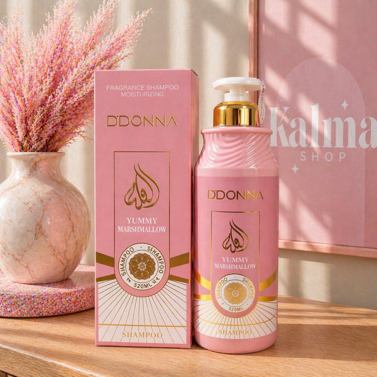 Shampoo aroma marshmallow