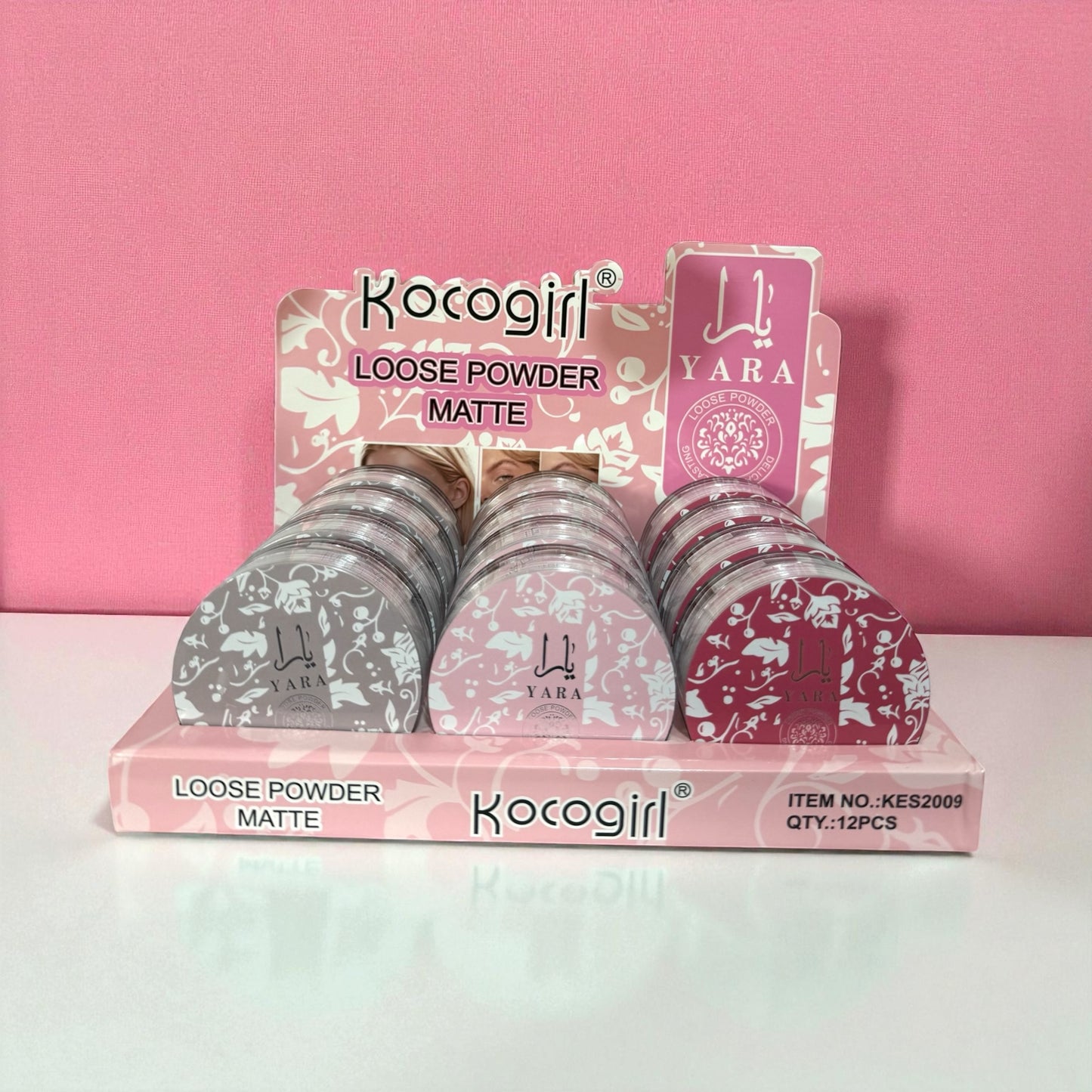 Polvos sueltos yara ( para fijar maquillaje )