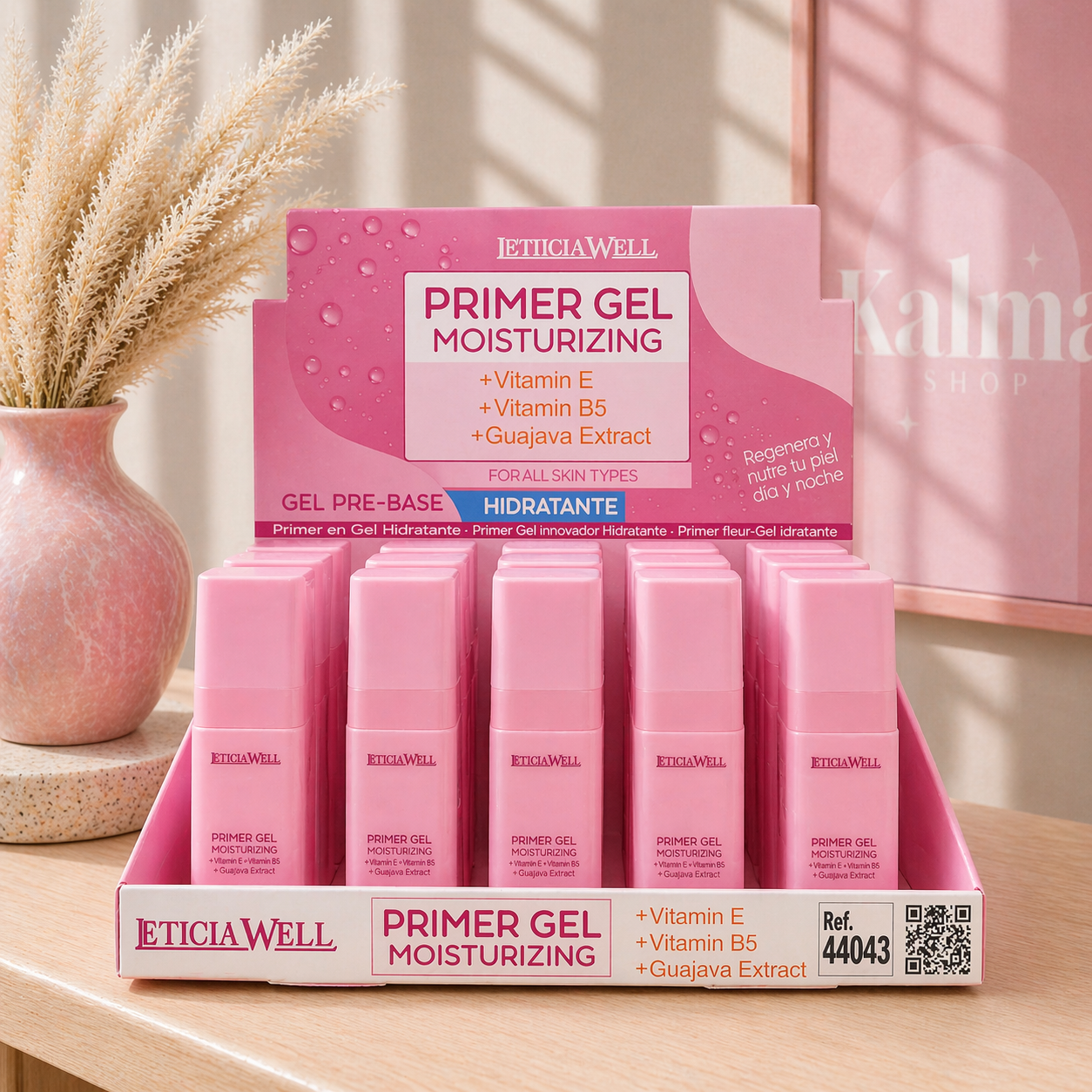 Primer gel facial (vitamina E, vitamina B5 y extracto de guayaba)