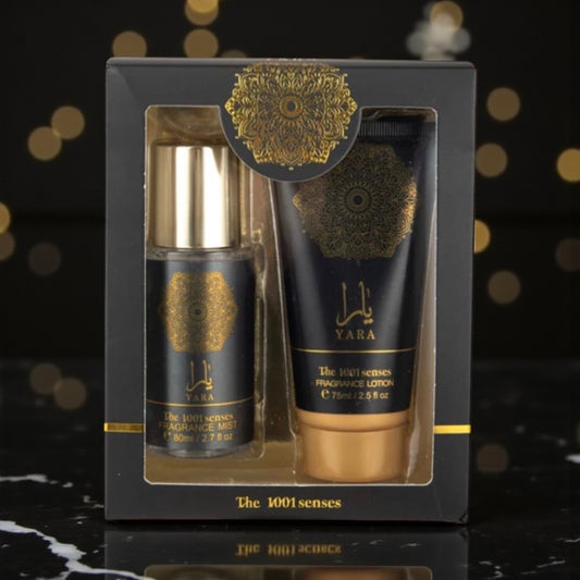 Pack de yara asad ( hombre ), bruma corporal + crema corporal