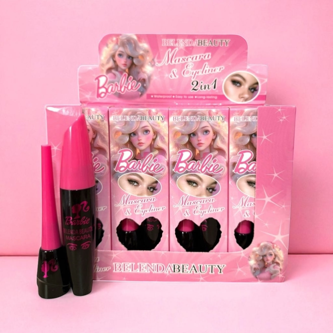 Set de Barbie máscara de pestañas y eyeline