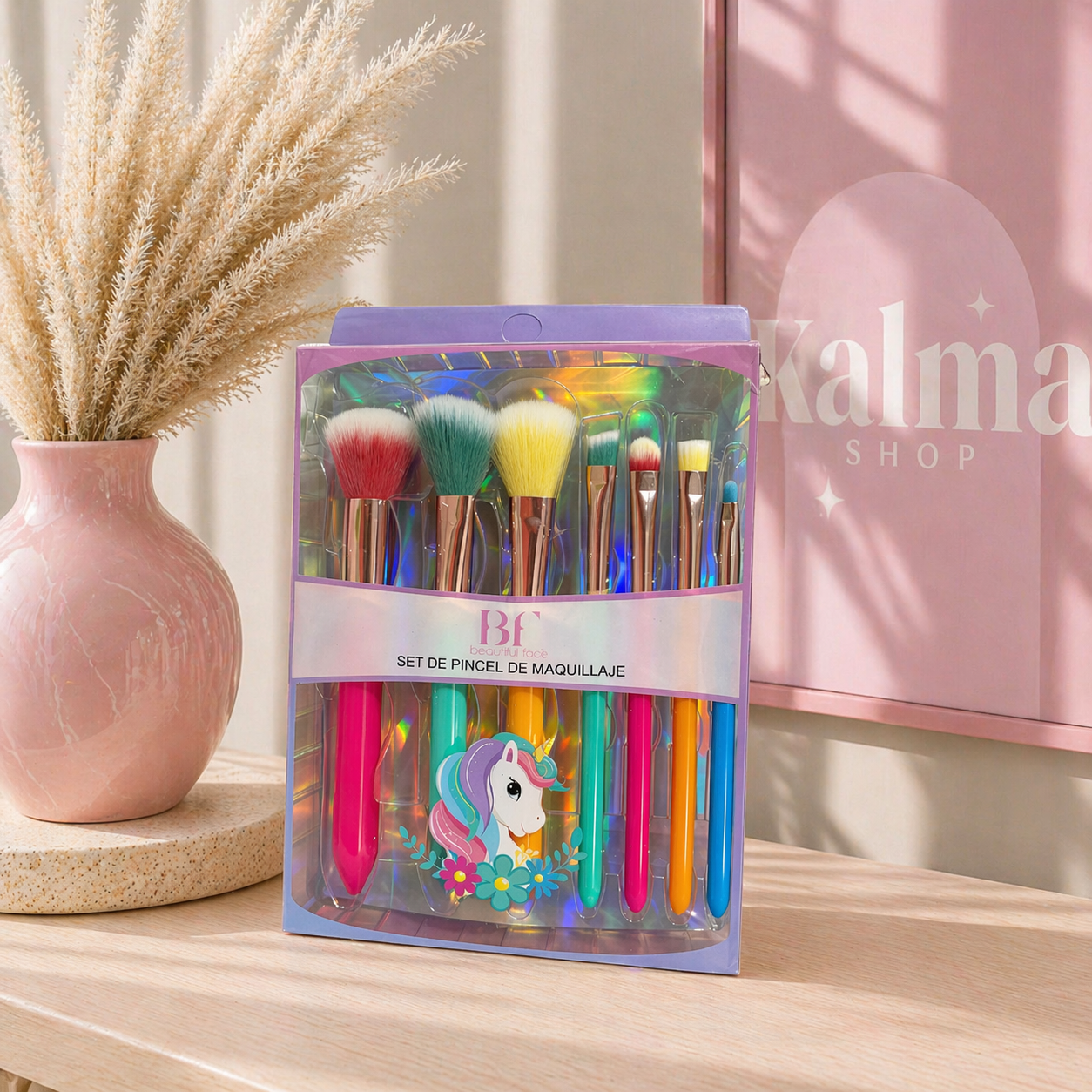 Pack brochas unicornio
