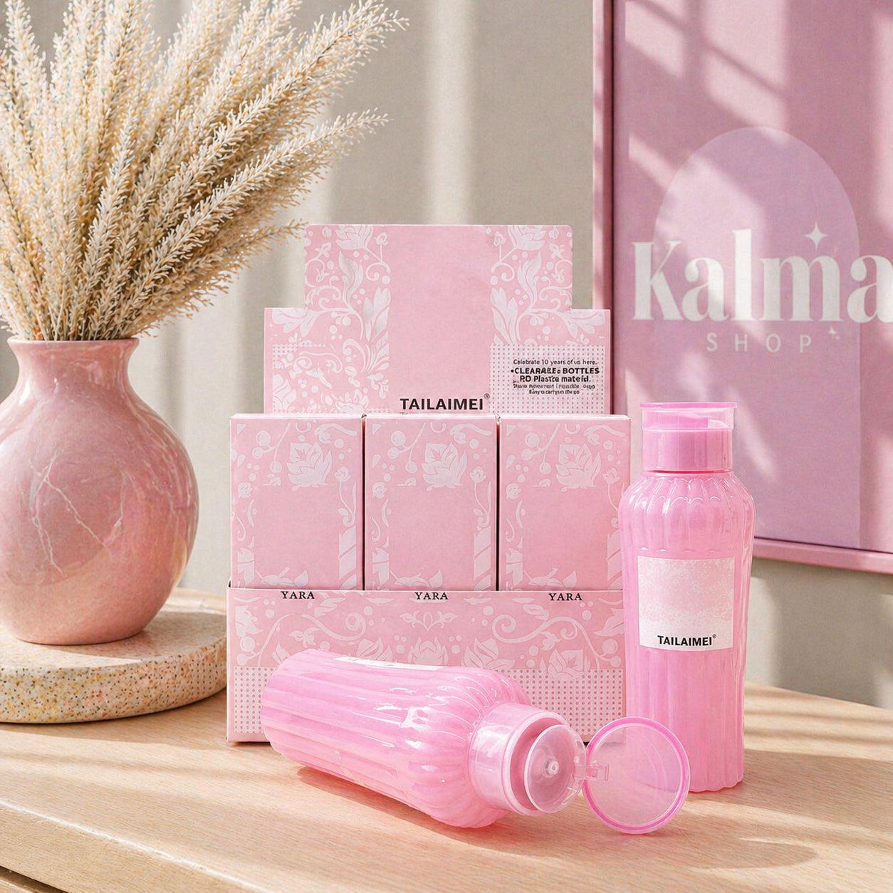 Agua micelar arabe rosa