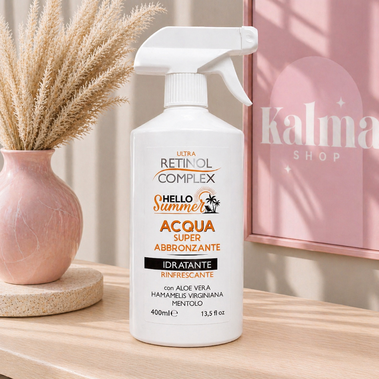 Agua bronceadora