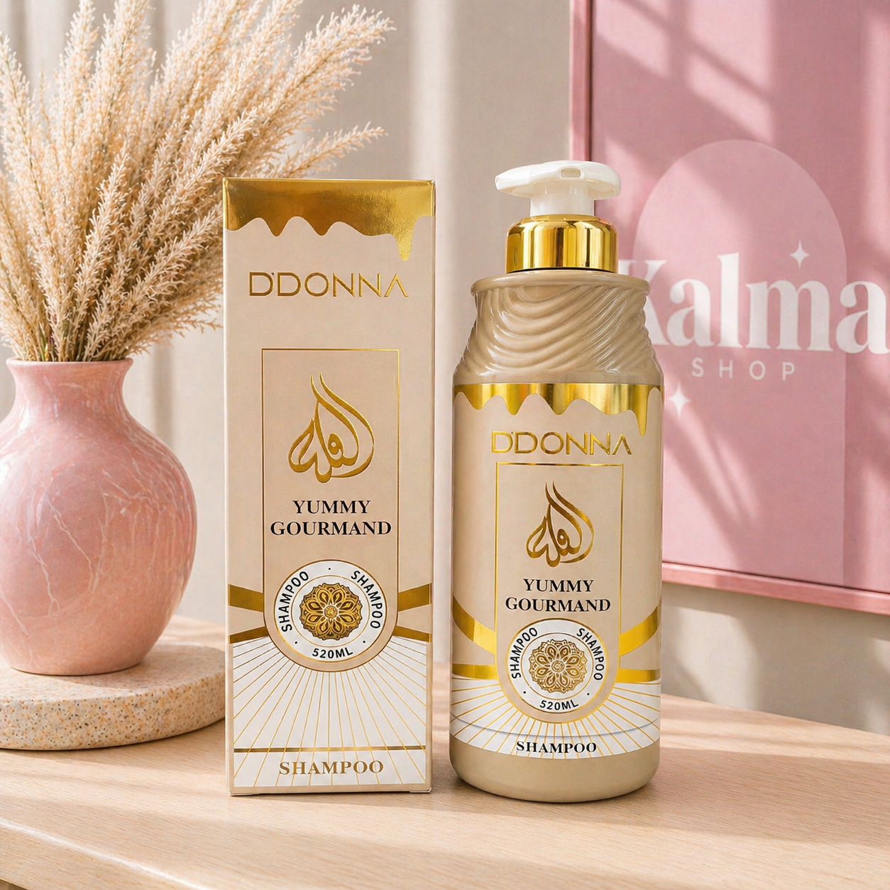 Shampoo aroma eclaire (vainilla caramelo)