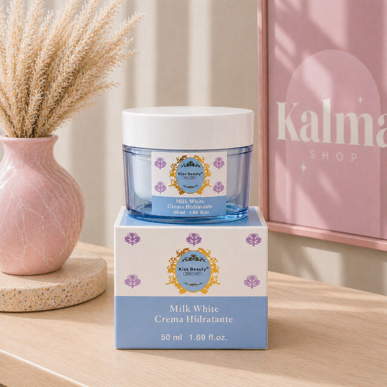 Crema facial hidratante bianco latte