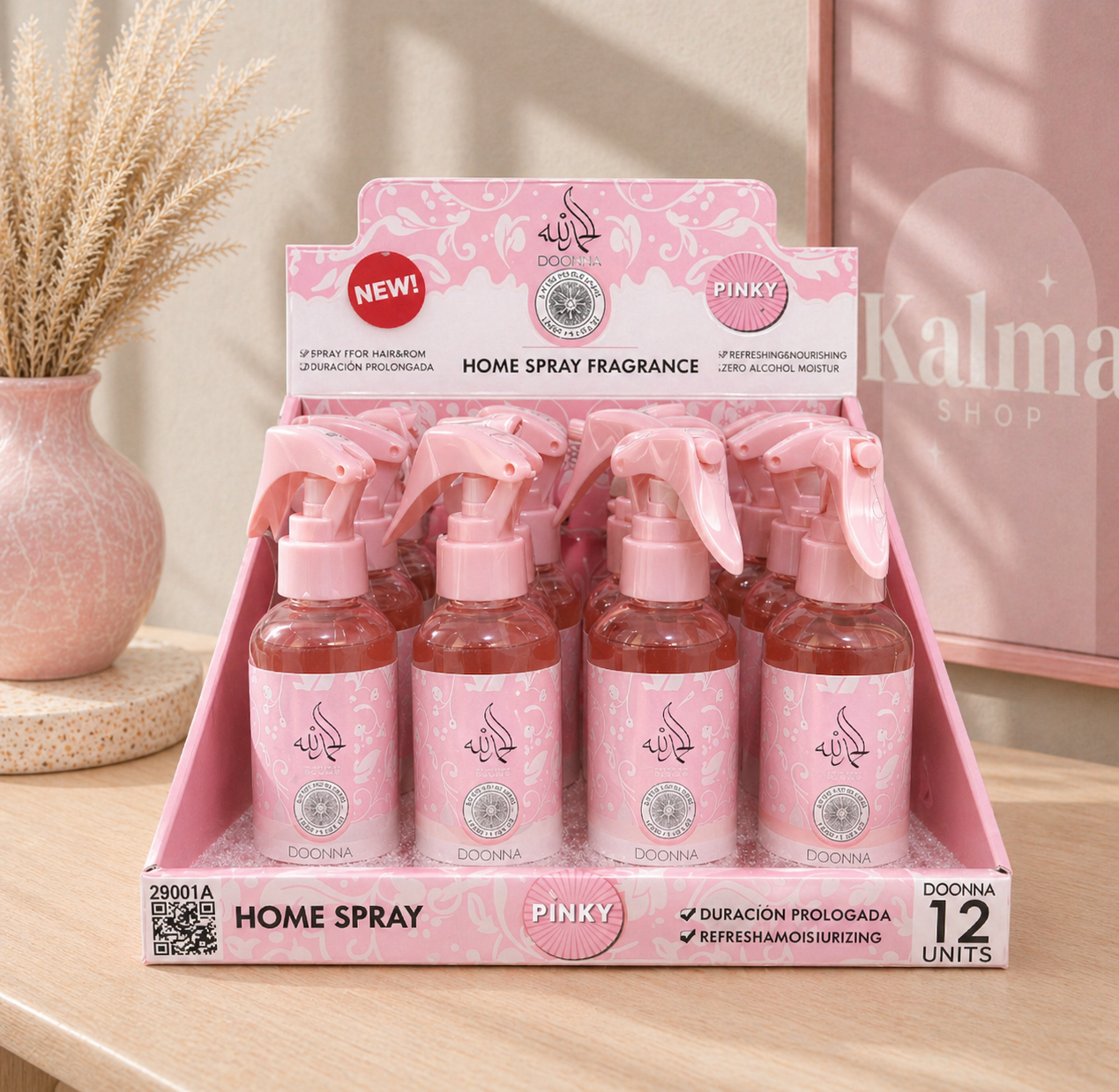 Ambientador spray arabe rosa