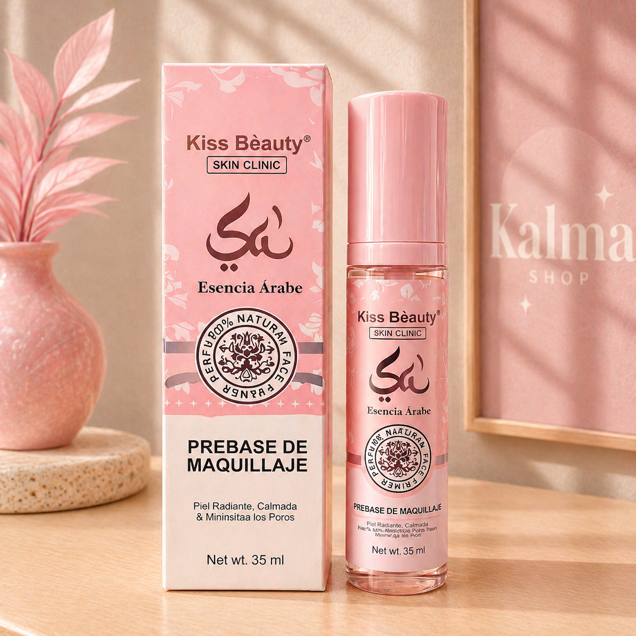 Prebase arabe rosa