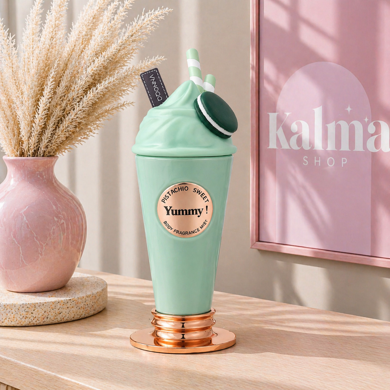 Batido yummy verde pistacho donna