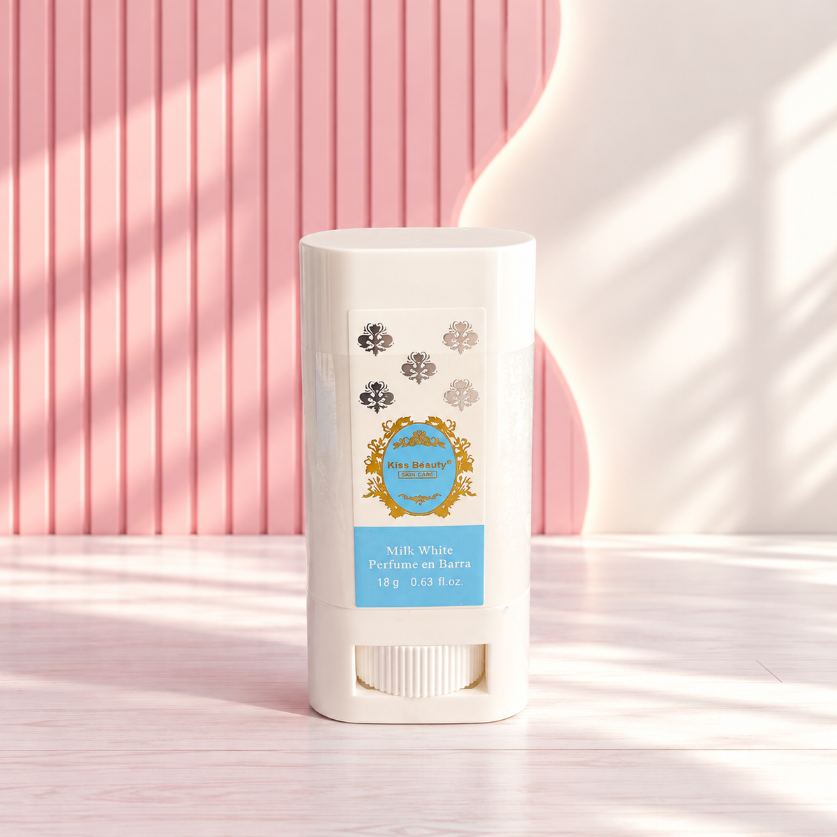 Perfume en barra blanco latte