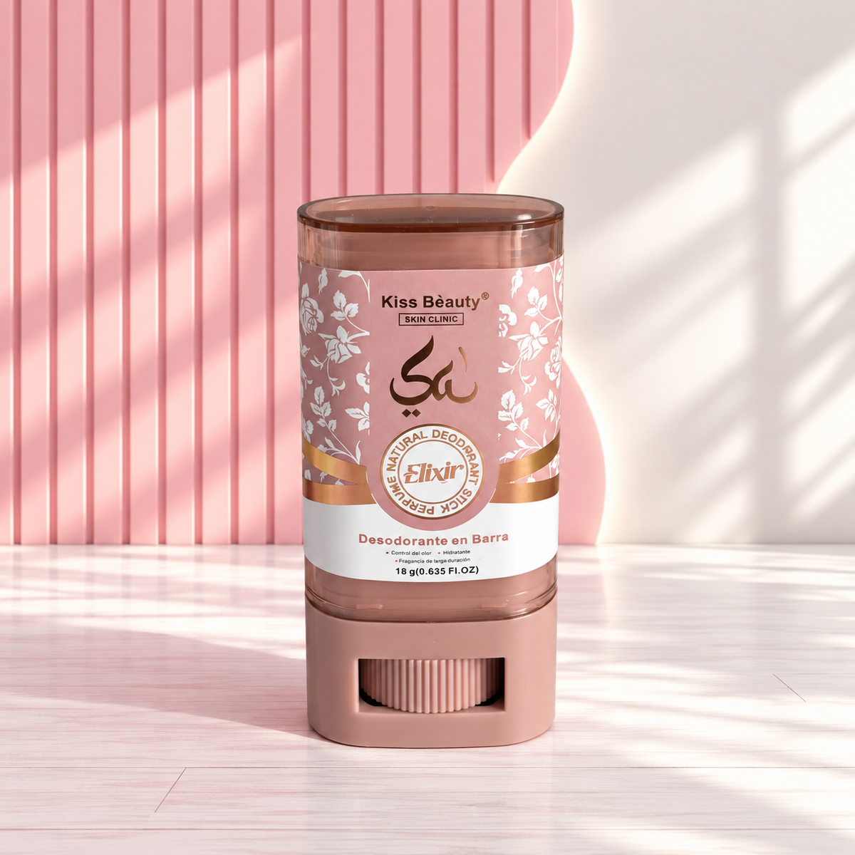 2 en 1 perfume en barra + desodorante (para cuello, muñecas y axilas)