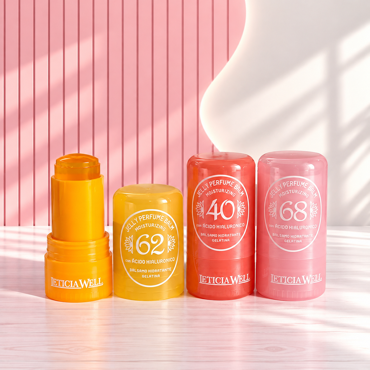 Perfume en barra de gelatina