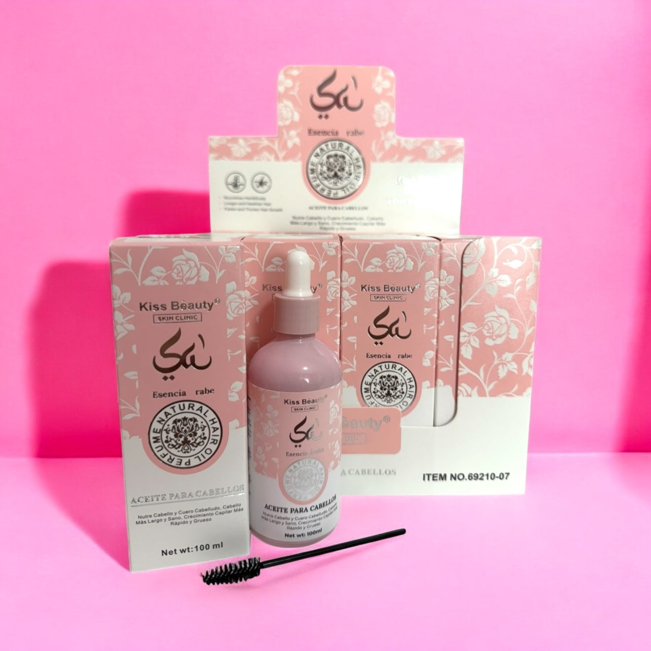 Aceite para el pelo yara