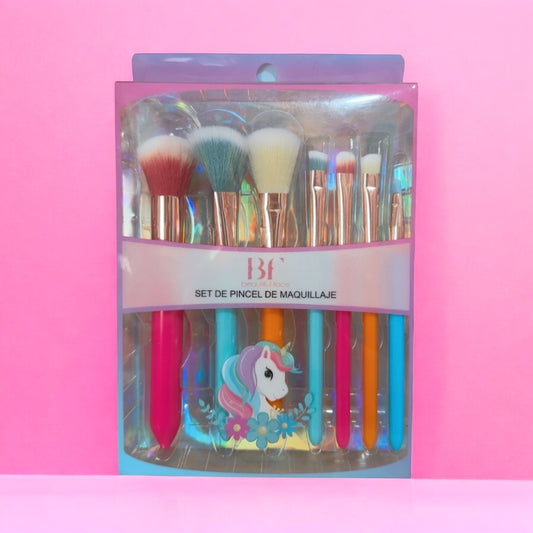 Pack brochas unicornio