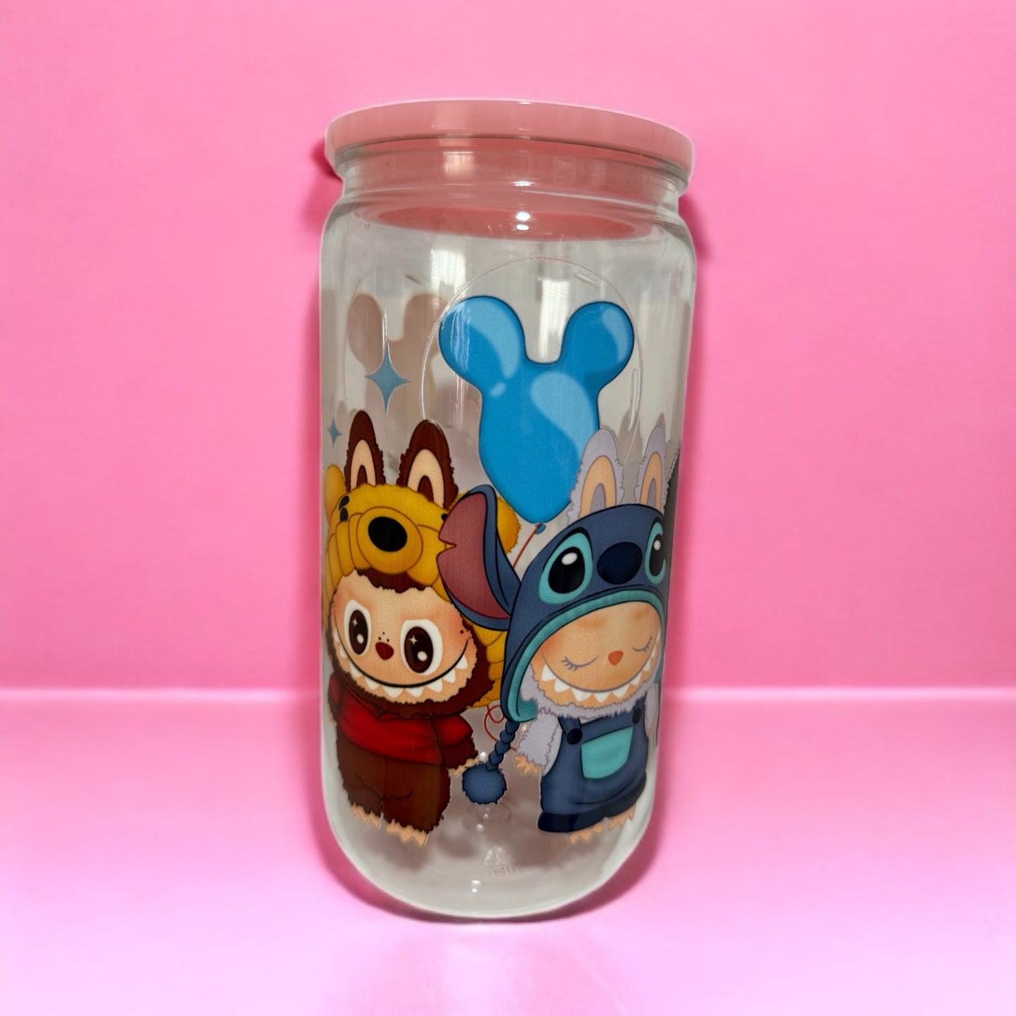 Vasito personalizado labubu Disney