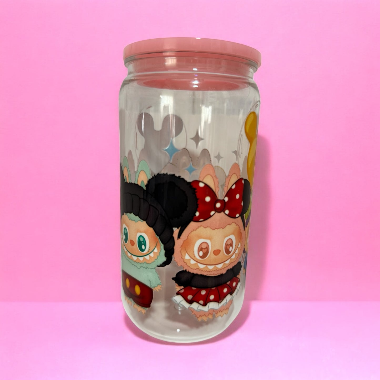 Vasito personalizado labubu Disney
