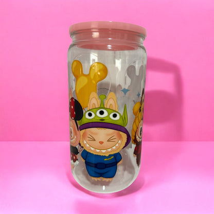 Vasito personalizado labubu Disney