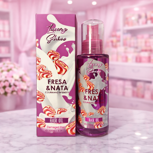 Serúm para el pelo fresa y nata